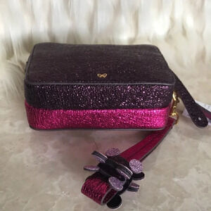 ANYA HINDMARCH LONDON leather small bag